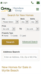 Mobile Screenshot of myrtlebeachnewhomes.com